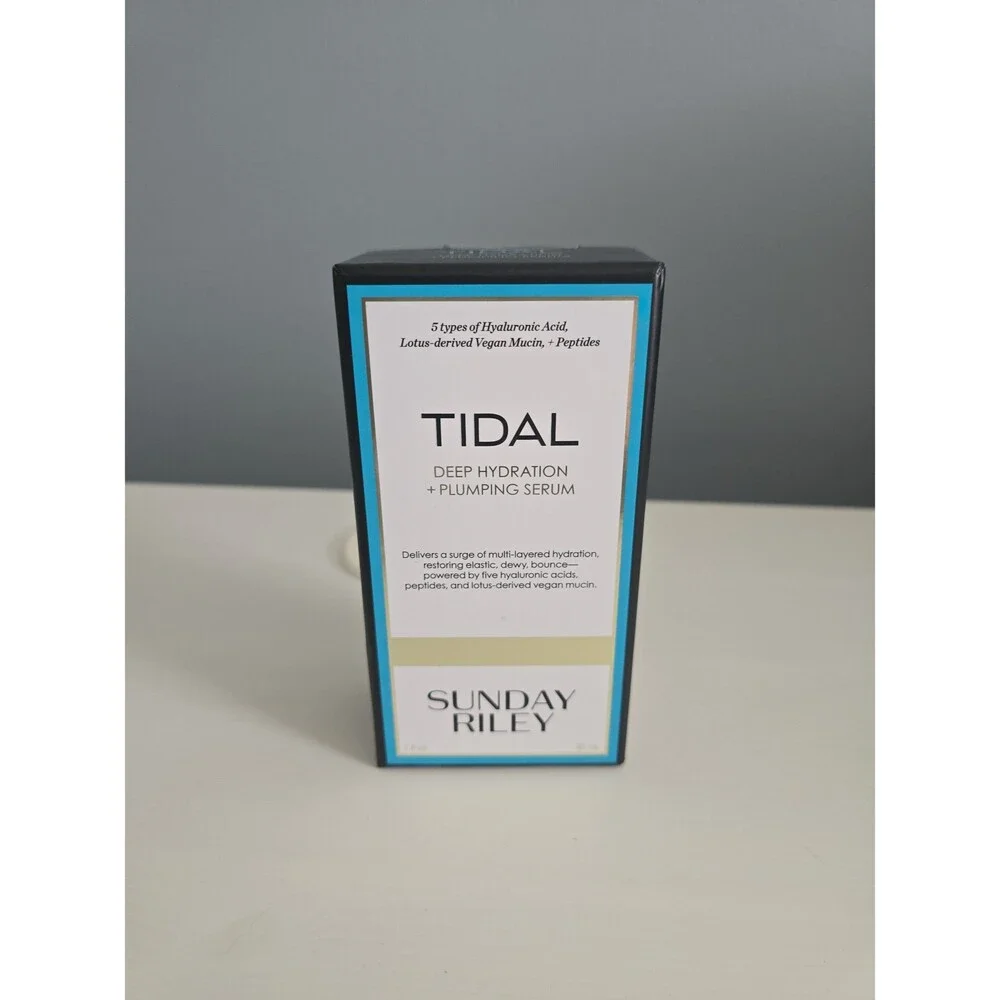 SUNDAY RILEY Tidal Deep Hydration and Plumping Serum NEW